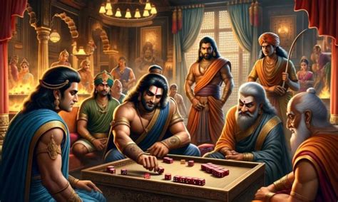 mahabharata dice game summary|Mahabharat Game of Dice .